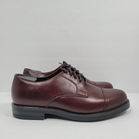 Nunn Bush Men's Brown Cap Toe Leather Shoes 83767-51 US Size 12M NWB - Picture 3 of 10